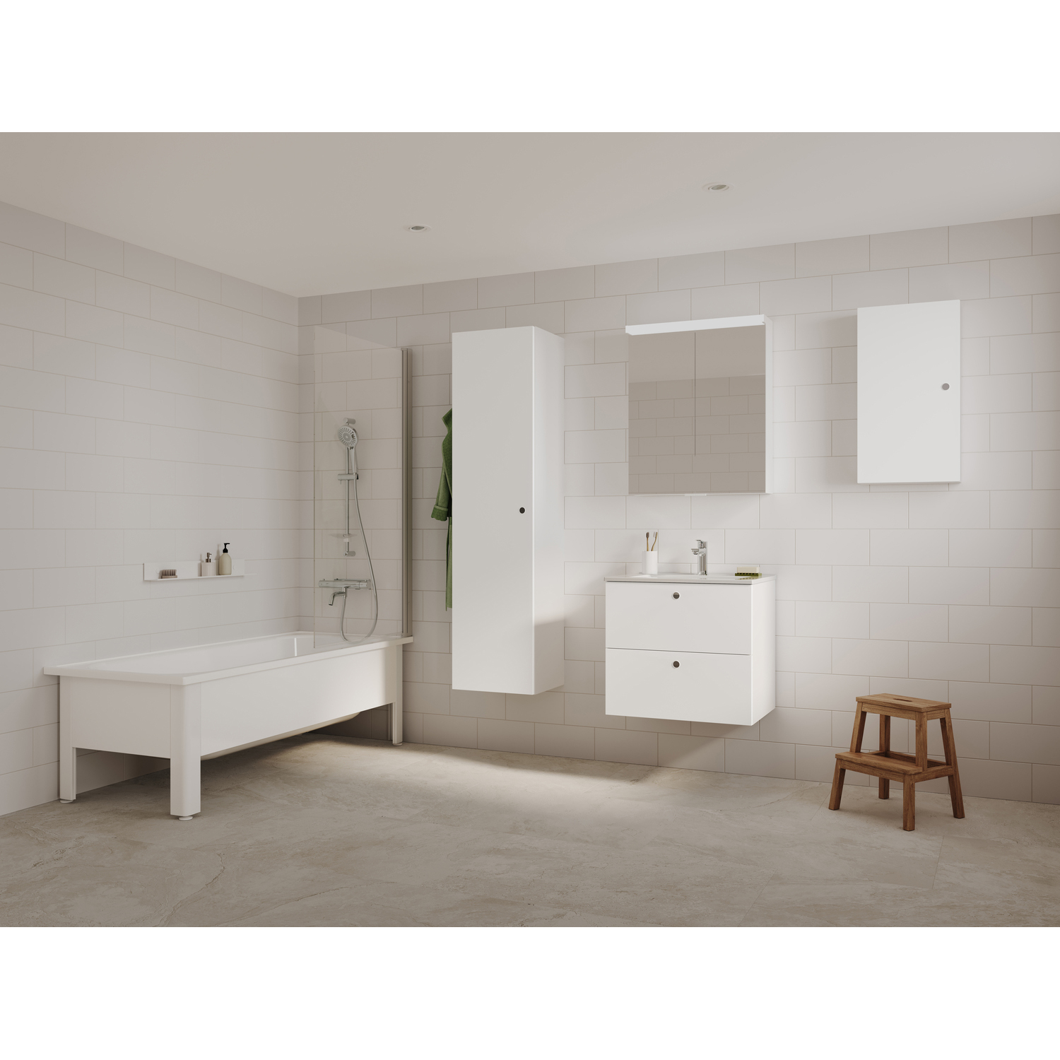 Högskåp Svedberg Intro med 3 Hyllor